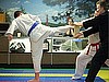 Mr. Austin Breaks for High-Blue Belt